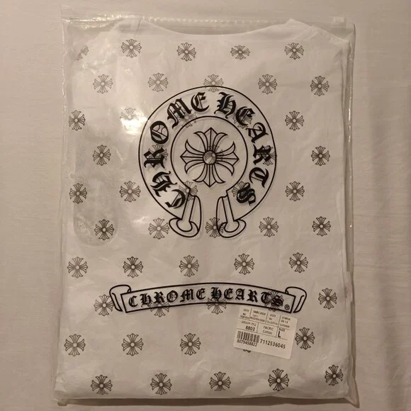 Chrome Hearts Cream Long Sleeve with Multicolor Graphics - Picture 5 of 6